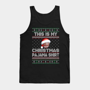 This Is My Christmas Rugby Pajama Shirt Tank Top